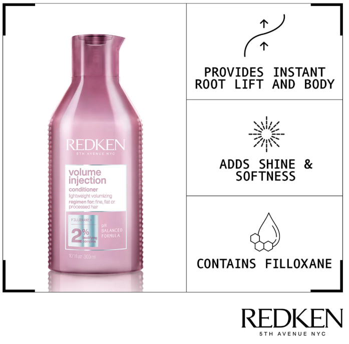 REDKEN Volume Injection Conditioner for Fine Hair 10.1 oz